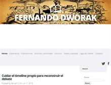 Tablet Screenshot of fernandodworak.com